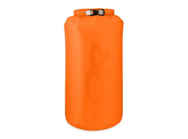 OR Ultralight Dry Sack Oransje 10L Vanntett pose med ekstremt lav vekt.